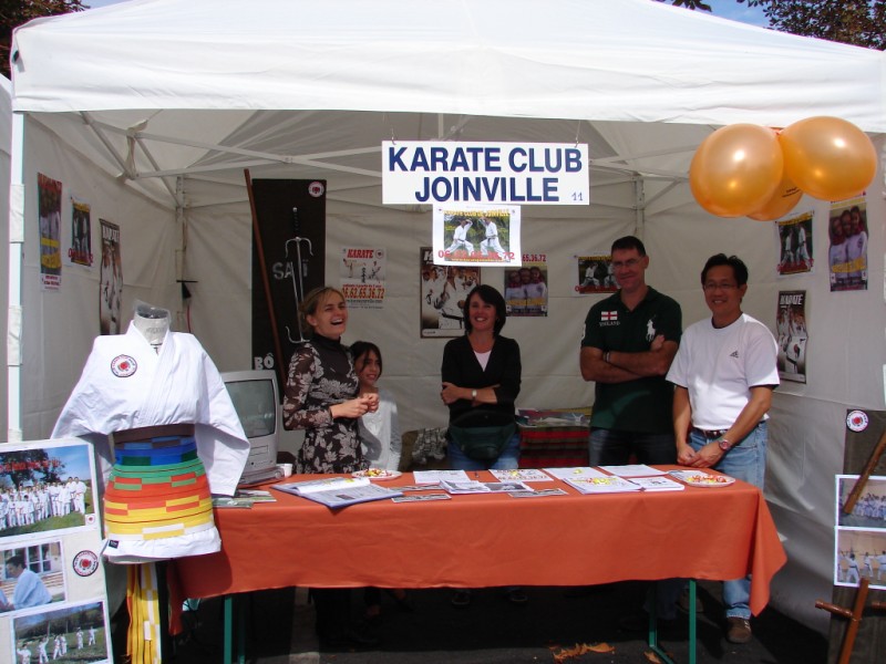 Karaté club de Joinville - Accueil au Stand