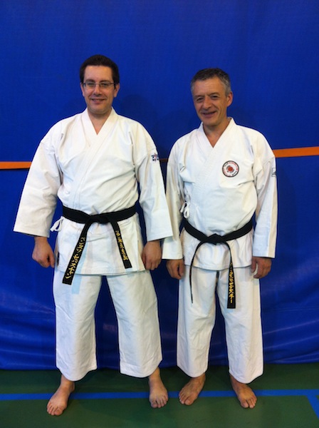 Karate club de Joinville - Ceintures noires - Sacha et Sébastien