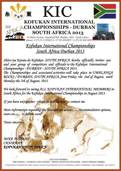 Karate Club de Joinville - Kofukan World Cup 2013